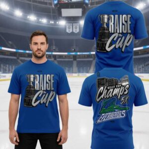 Florida Everblades Kelly Cup Champions 5X Championship Winner 2026 Tee Hoodie