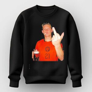 Frenkie De Jong Netherlands 21 Middle Finger Tee