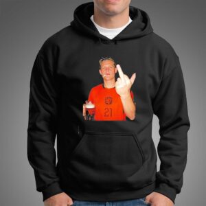 Frenkie De Jong Netherlands 21 Middle Finger Tee