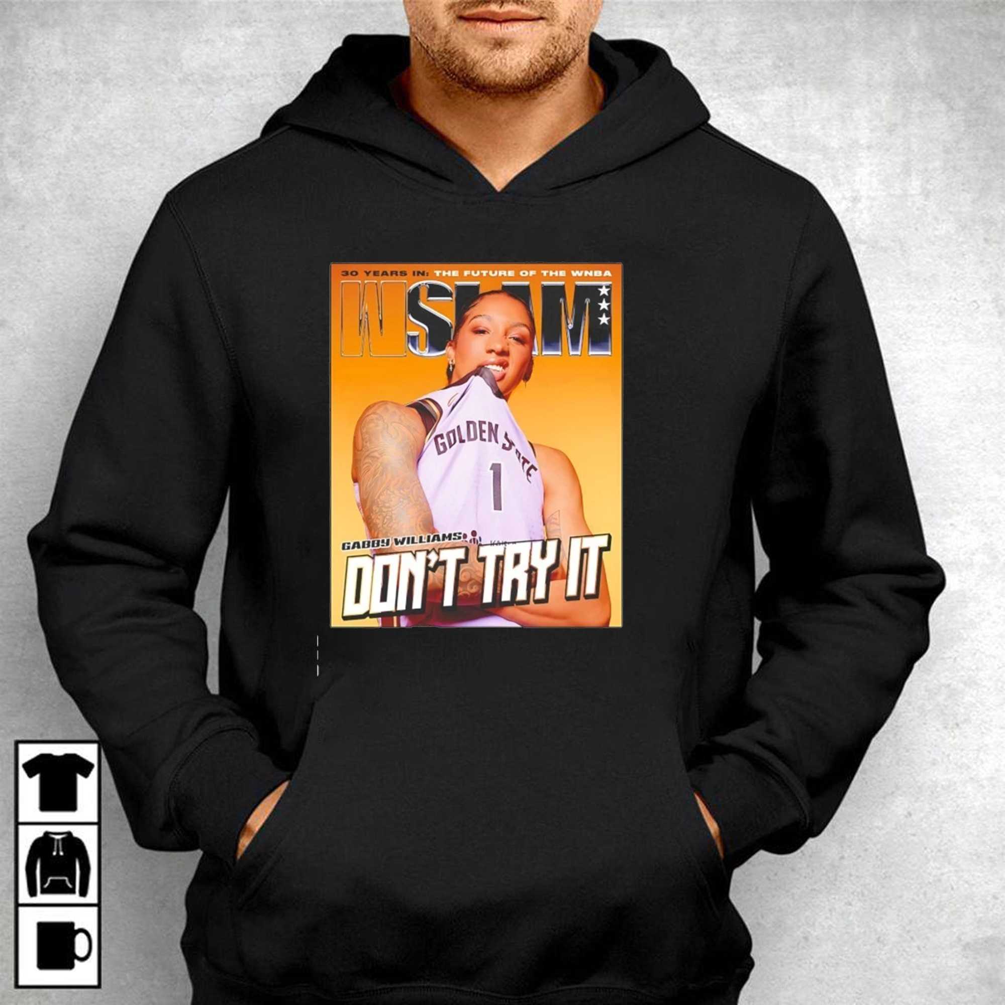 Gabby Williams Golden State Valkyries Slam 30 Years In The Future Of The Wnba Tee Gabby Williams Golden State Valkyries Slam 30 Years In The Future Of The Wnba Tee