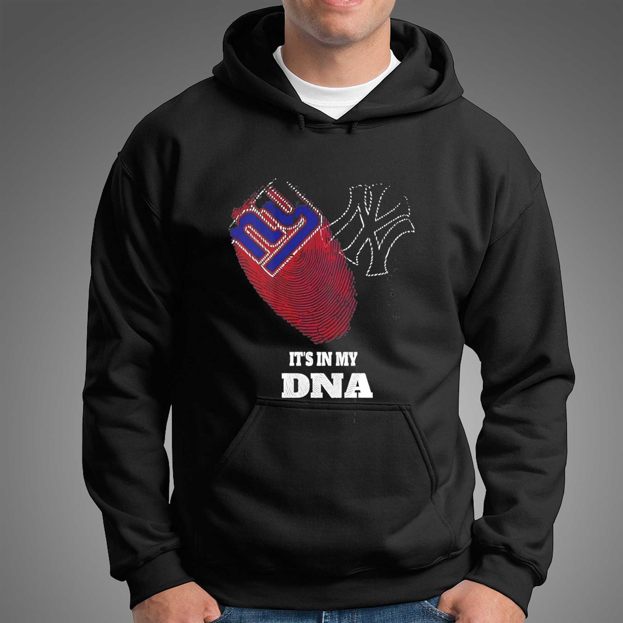 Giants Yankees Heart Tee Hoodie It Is in My DNA New York Football Baseball Tee Hoodie Giants Yankees Heart Tee Hoodie It Is in My DNA New York Football Baseball Tee Hoodie