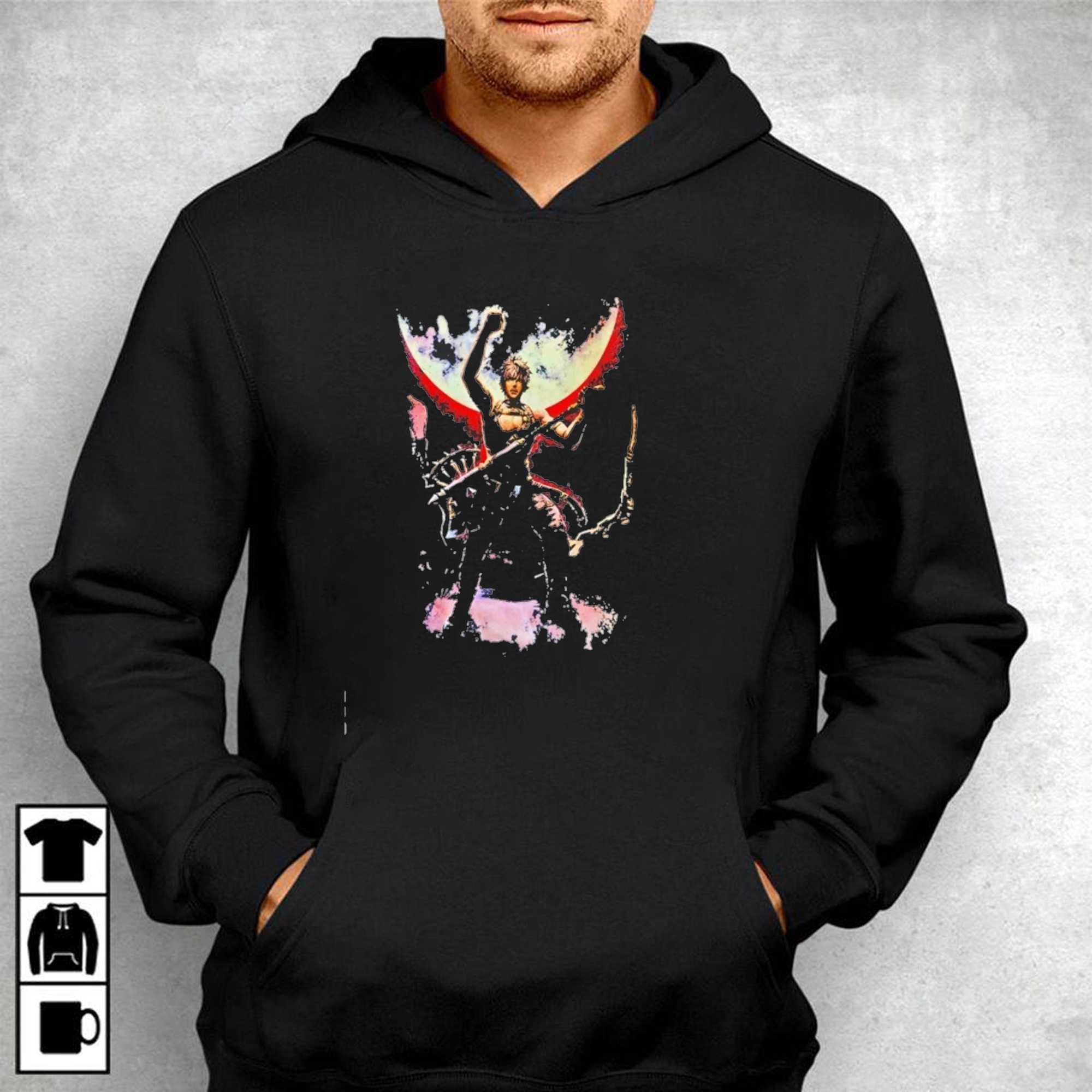God Eater Soma Schicksal with Blade Tee Hoodie God Eater Soma Schicksal with Blade Tee Hoodie