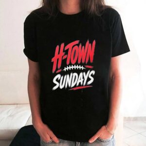 H Town Sundays Houston Football Tee