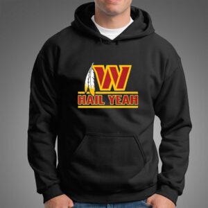 Hail Yeah Washington Commanders logo Tee