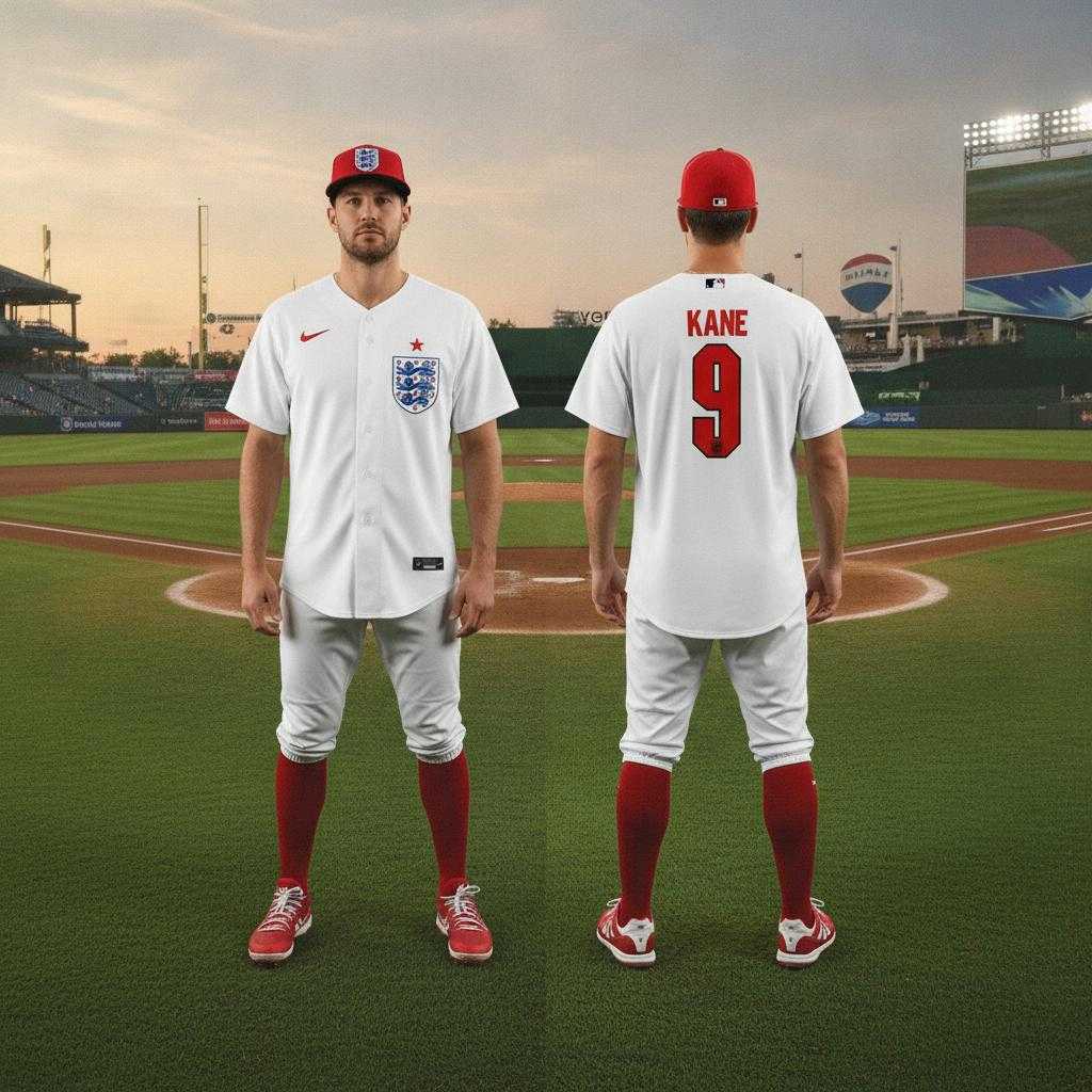 Harry Kane England National Football Team Baseball Jersey Harry Kane England National Football Team Baseball Jersey