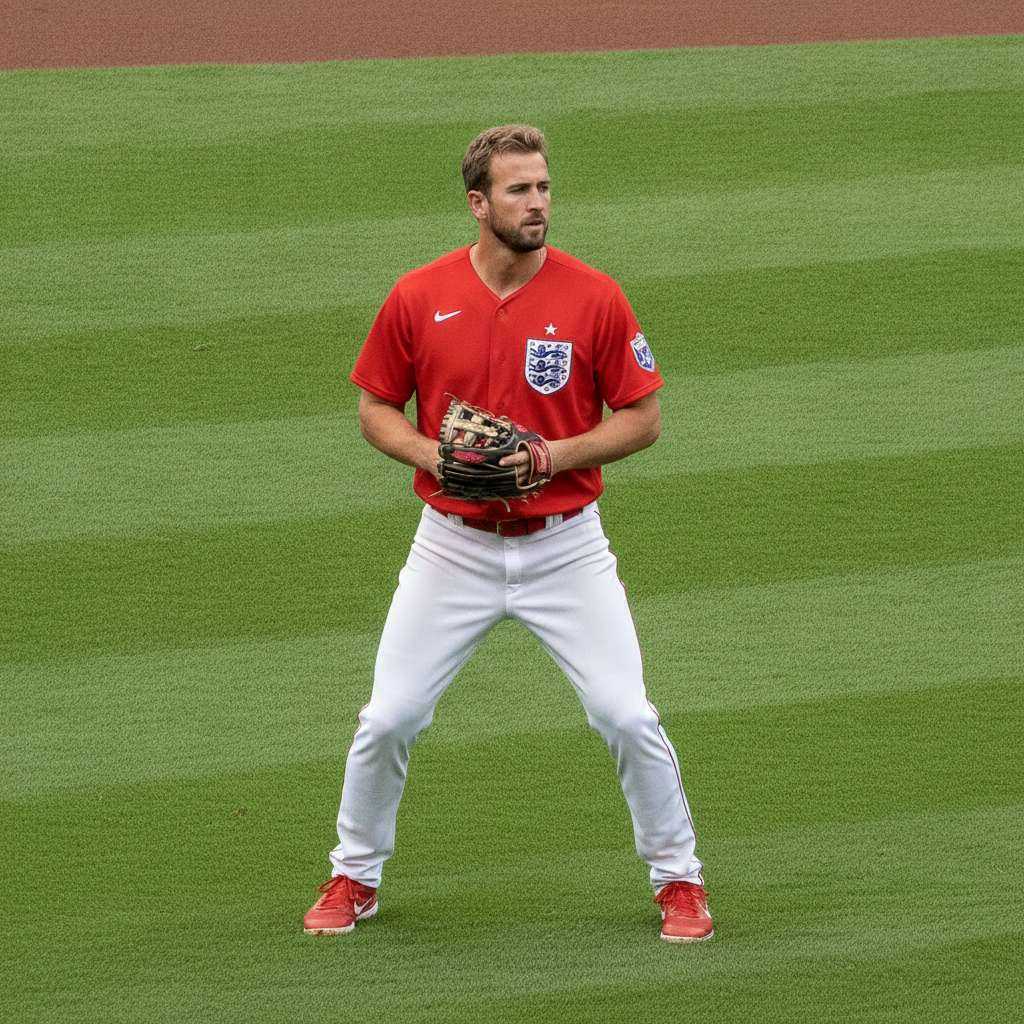 Harry Kane England National Football Team Baseball Jersey Harry Kane England National Football Team Baseball Jersey