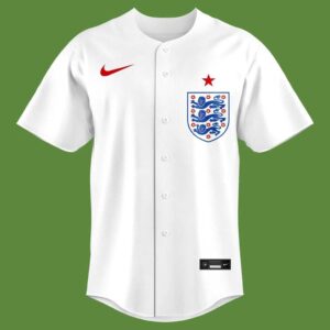 Harry Kane England National Football Team Baseball Jersey