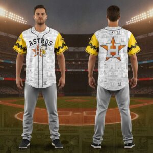 Houston Astros Peanuts Night Jersey
