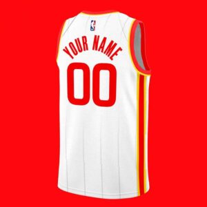 Houston Rockets Clutch City 2026 Custom White Basketball Jersey