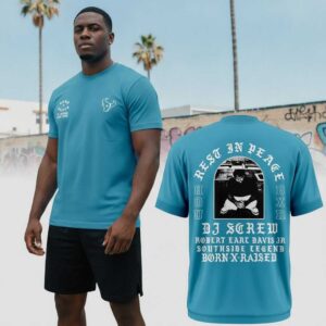 Houston Texans Born Raised DJ Screw 2026 Tee Hoodie
