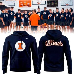 Illinois Fighting Illini 2026 The Road To April Started Tee Hoodie