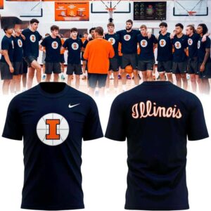 Illinois Fighting Illini 2026 The Road To April Started Tee Hoodie