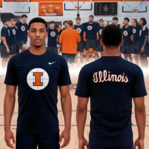 Illinois Fighting Illini 2026 The Road To April Started Tee Hoodie