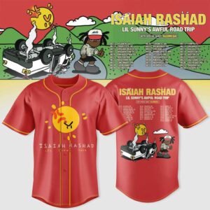 Isaiah Rashad Lil Sunny's Awful Road Trip Tour Jersey