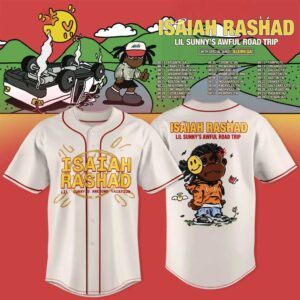 Isaiah Rashad Lil Sunny's Awful Road Trip Tour Limited Jersey