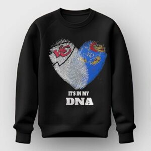 It Is in My DNA Kansas City Chiefs KU Jayhawks Tee Hoodie