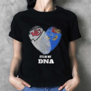 It Is in My DNA Kansas City Chiefs KU Jayhawks Tee Hoodie