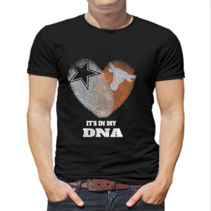 Its in My DNA Dallas Cowboys Texas Longhorns Tee Hoodie Its in My DNA Dallas Cowboys Texas Longhorns Tee Hoodie