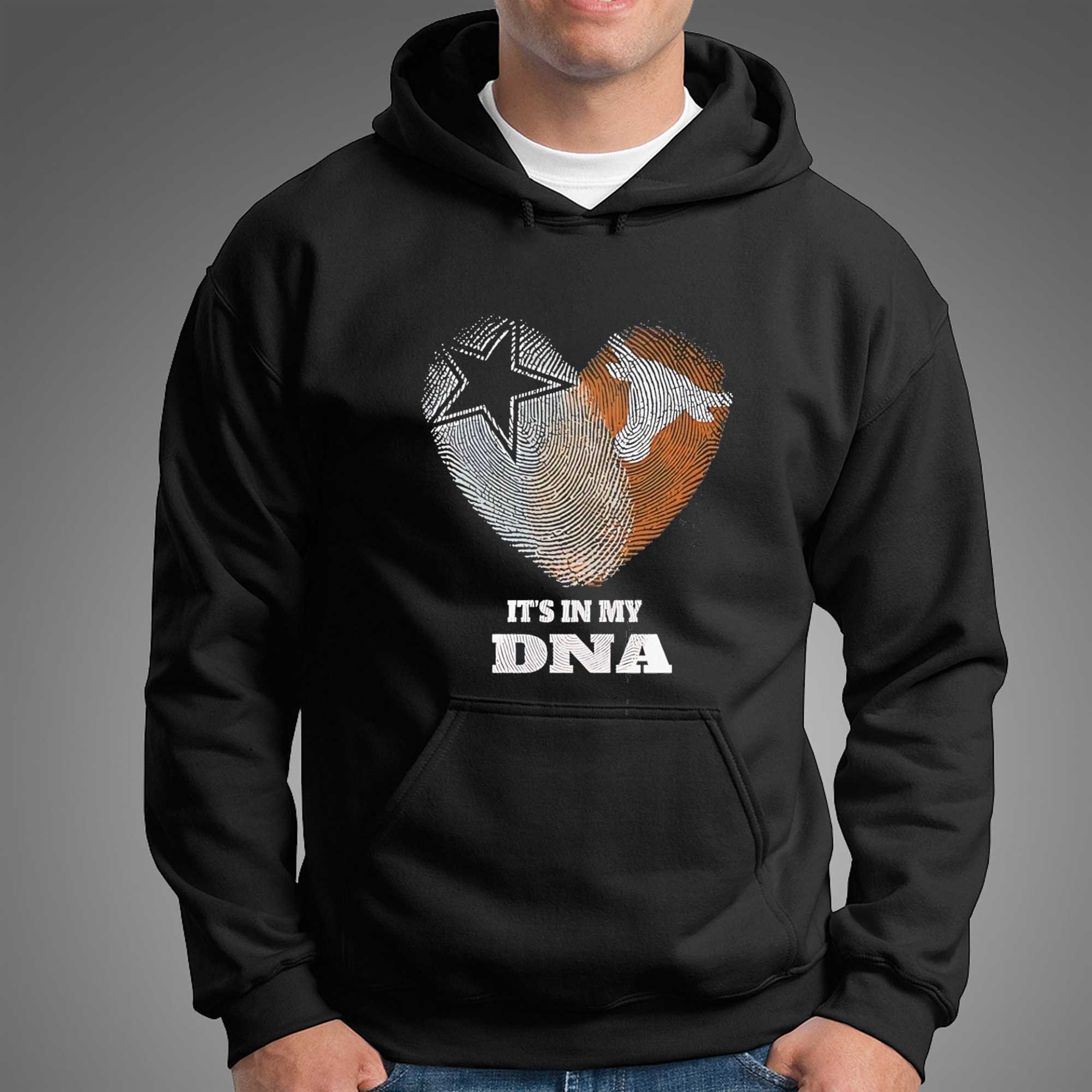 Its in My DNA Dallas Cowboys Texas Longhorns Tee Hoodie Its in My DNA Dallas Cowboys Texas Longhorns Tee Hoodie