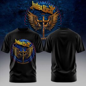 Judas Priest Faithkeepers Tour Wings Black 2026 Shirt