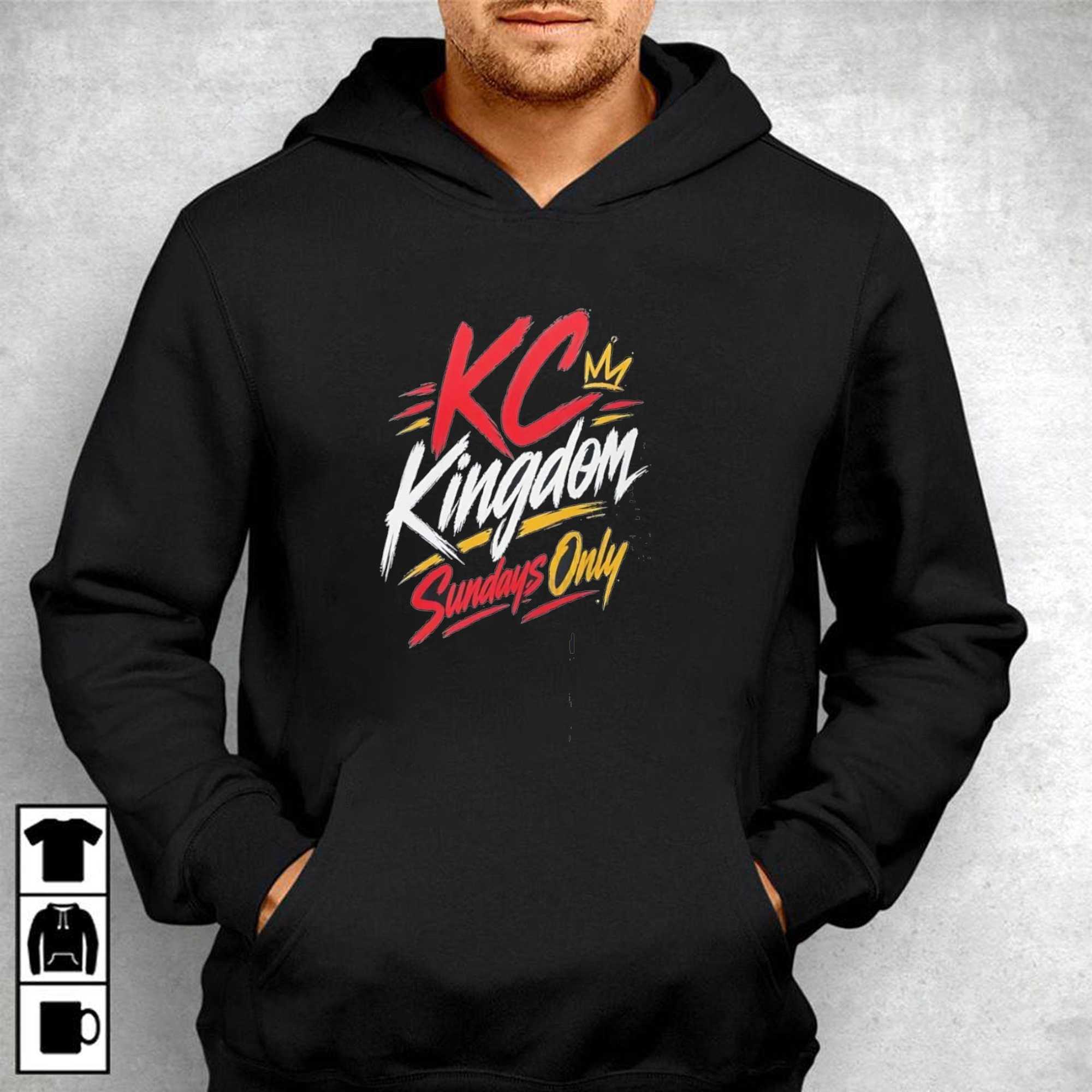 Kc Kingdom 8216 Celebrate Sundays Only Tee Kc Kingdom 8216 Celebrate Sundays Only Tee