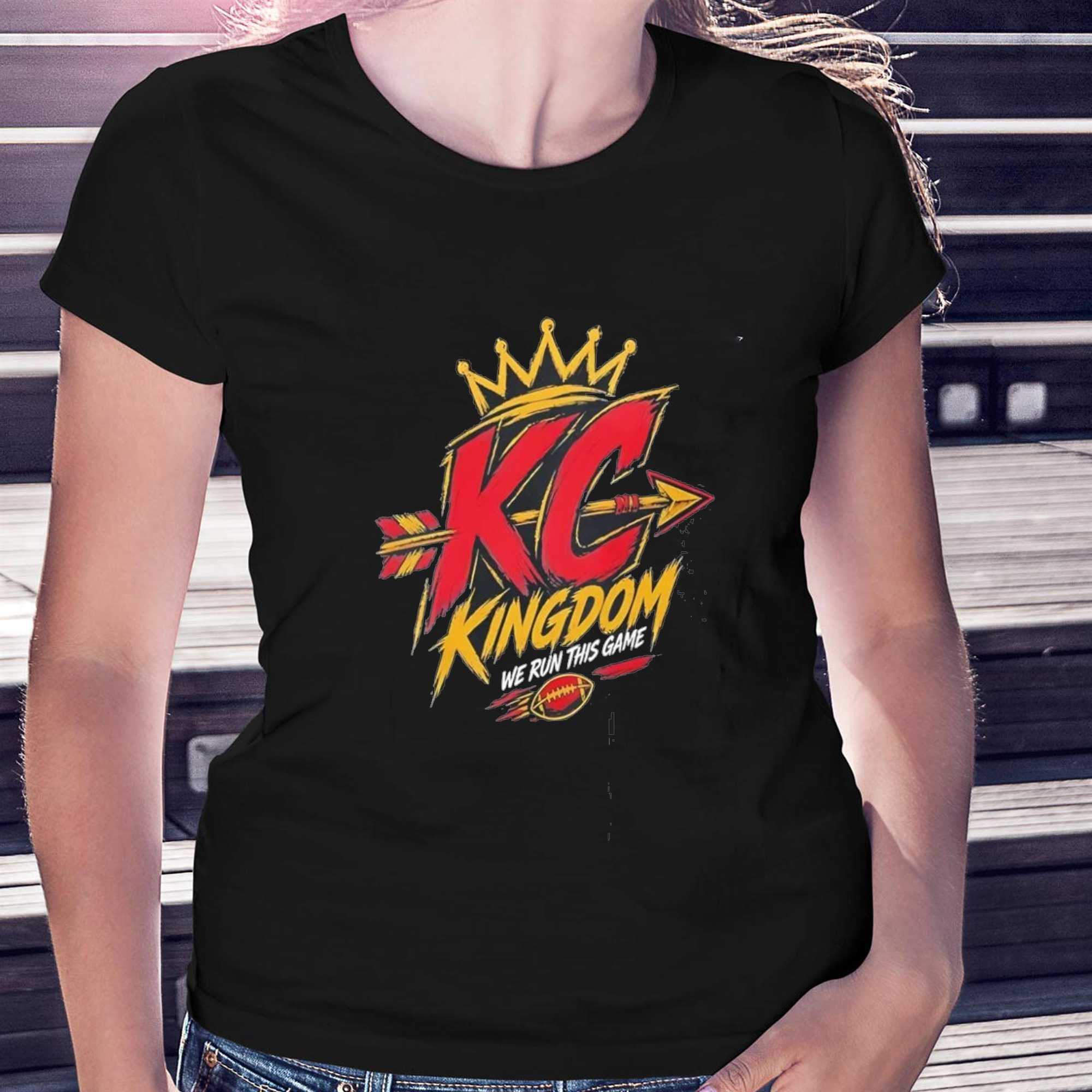 Kc Kingdom We Run This Game Kansas City Chiefs Tee Kc Kingdom We Run This Game Kansas City Chiefs Tee
