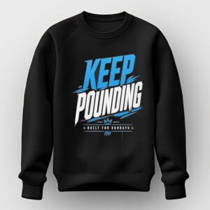Keep Pounding Built For Sundays Carolina Panthers Tee