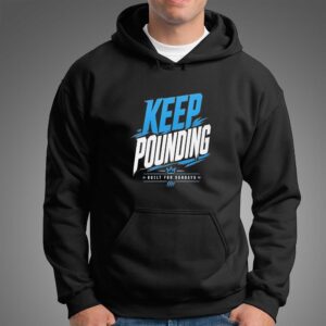 Keep Pounding Built For Sundays Carolina Panthers Tee