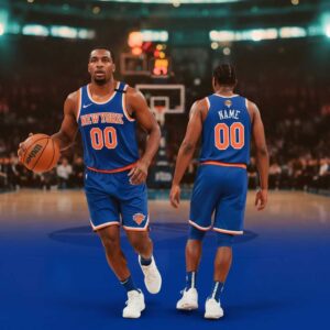 Knicks Finals Jersey 2026 Patch Brand New Custom Basketball Jersey Knicks Finals Jersey 2026 Patch Brand New Custom Basketball Jersey