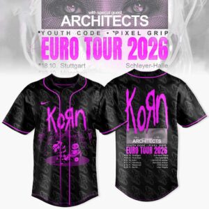 KoRn Tour 2026 Freak Legacy Baseball Jersey
