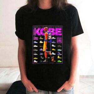 Kobe Bryant Los Angeles Lakers NBA SLAM the kicks issue Tee