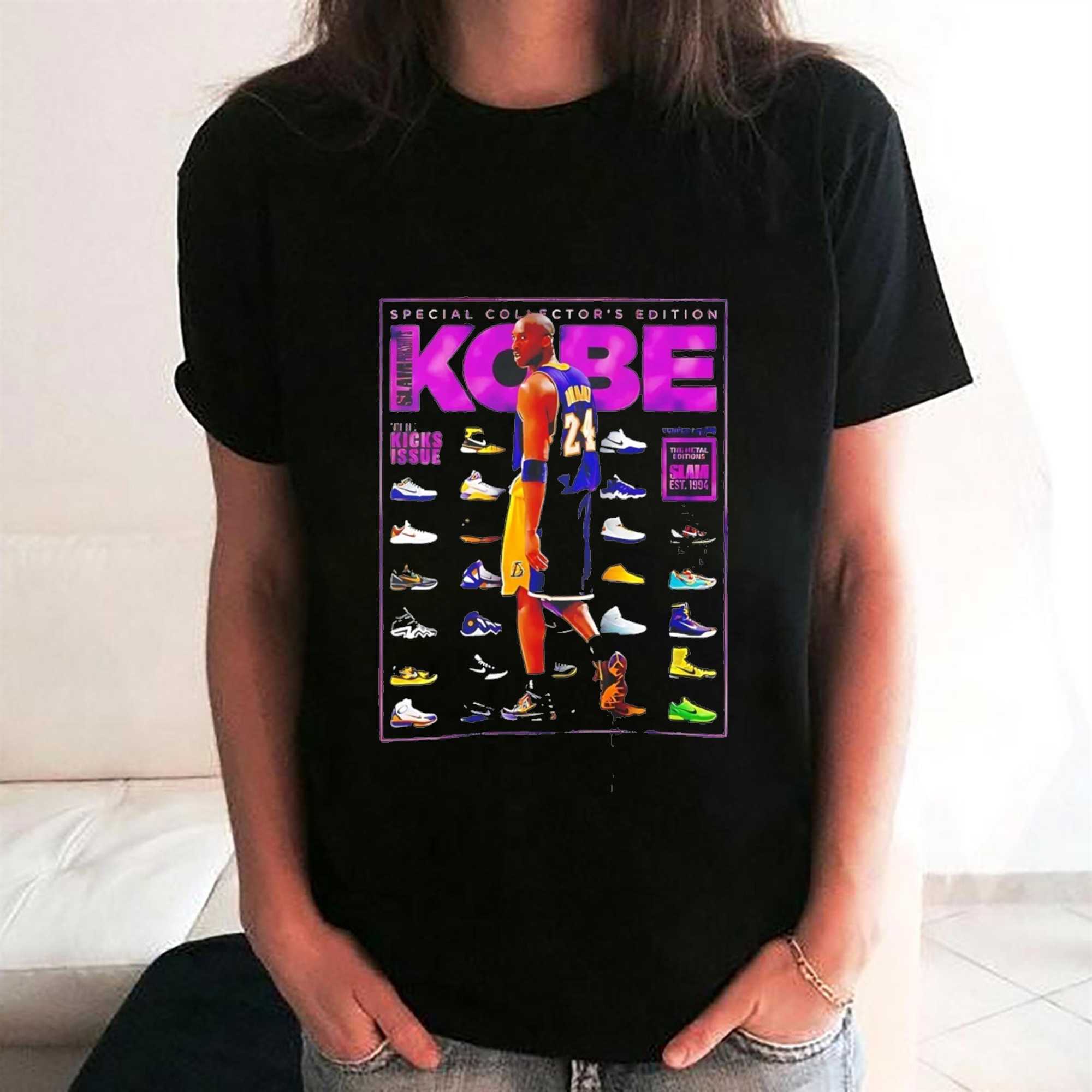 Kobe Bryant Los Angeles Lakers NBA SLAM the kicks issue Tee Kobe Bryant Los Angeles Lakers NBA SLAM the kicks issue Tee
