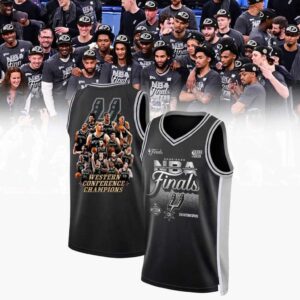 Limited Edition San Antonio Spurs Western Conference Champions Basketball Jersey