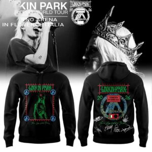Linkin Park From Zero World Tour 2026 Florence Italia Tee Hoodie