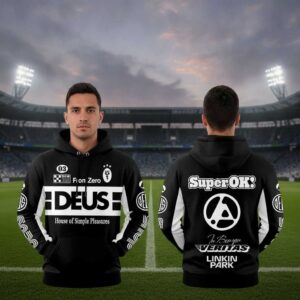 Linkin Park From Zero World Tour Madrid 2026 Deus Ex Machina Tee Hoodie