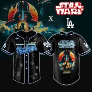 Los Angeles Dodgers Star Wars Grogu Jersey