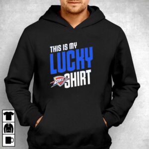 Lucky Fan Apparel This Is My Lucky Okc Thunder Tee