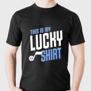 Lucky Fan Gear This Is My Lucky Tee Utah Jazz Tee