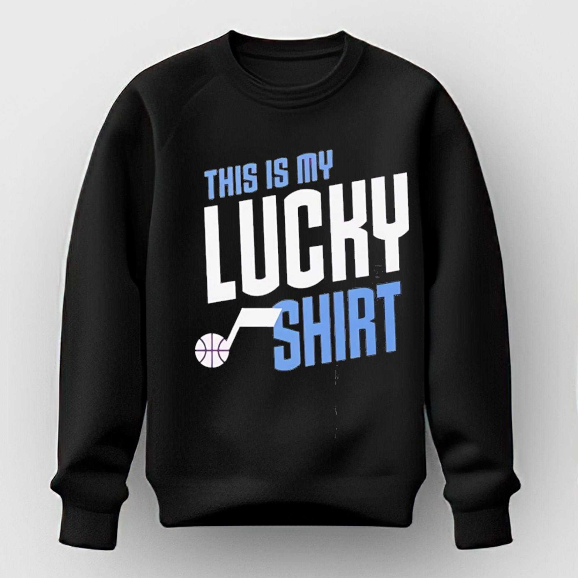 Lucky Fan Gear This Is My Lucky Tee Utah Jazz Tee Lucky Fan Gear This Is My Lucky Tee Utah Jazz Tee