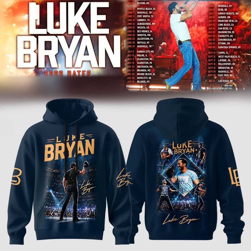 Luke Bryan Tour Country Night Hoodie 2026 Luke Bryan Tour Country Night Hoodie 2026