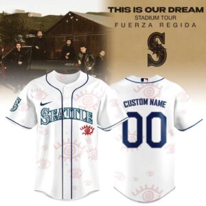Fuerza Regida This Is Our Dream Stadium Tour 2026 MLB All Team Jersey