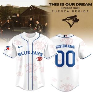 Fuerza Regida This Is Our Dream Stadium Tour 2026 MLB All Team Jersey