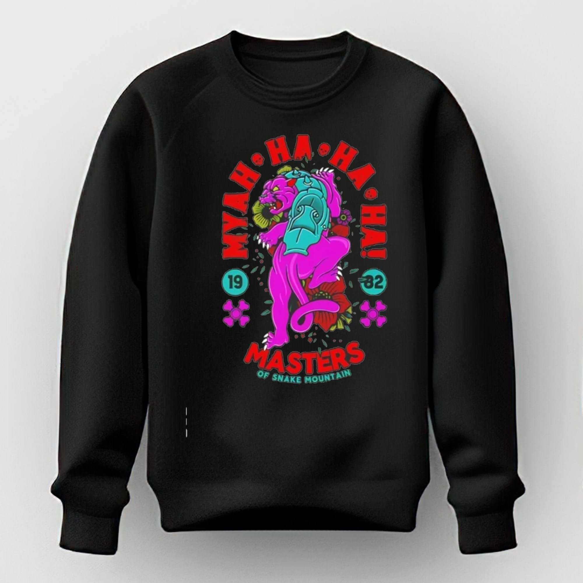 Masters Of Snake Mountain Myah Ha Ha Ha 1982 Tee Masters Of Snake Mountain Myah Ha Ha Ha 1982 Tee