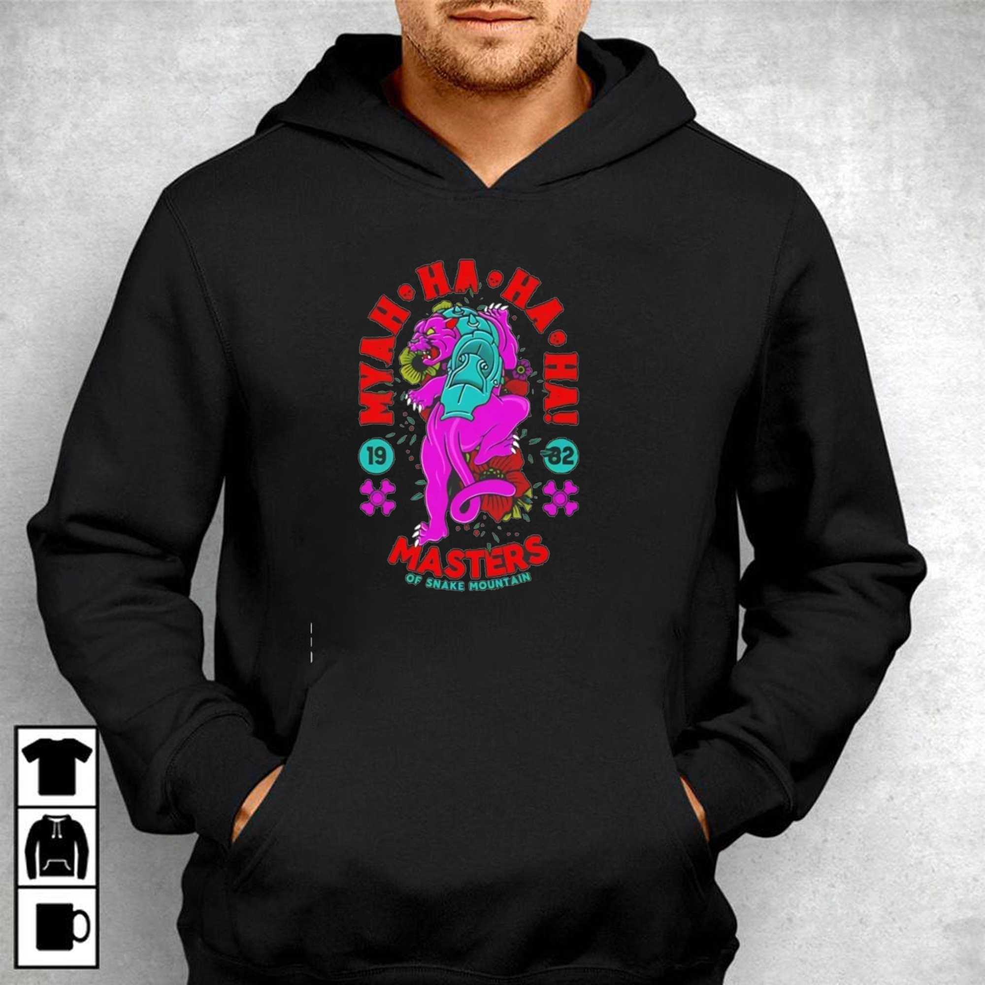 Masters Of Snake Mountain Myah Ha Ha Ha 1982 Tee Masters Of Snake Mountain Myah Ha Ha Ha 1982 Tee