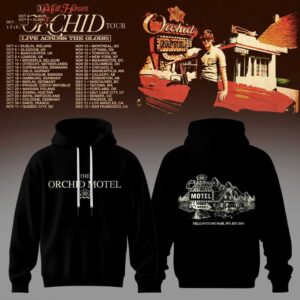 Matt Hansen The Orchid Tour 2026 Black Hoodie