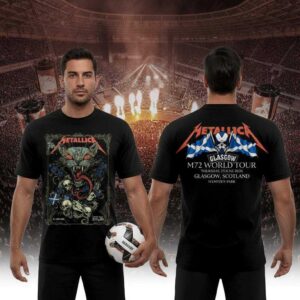Metallica M72 World Tour Glasgow Scotland 2026 T shirt