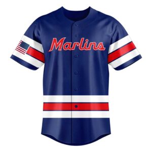 Miami Marlins America 250th Anniversary Celebration Baseball Jersey