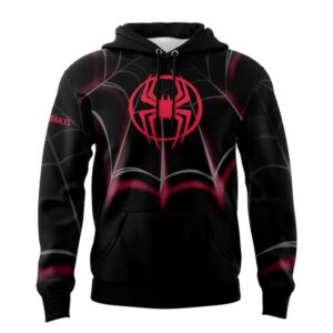 Miami Marlins Marvel Night Spider Man Miles Morales Hoodie Limited Edition