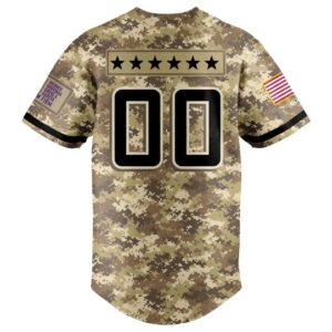 Miami Marlins Military Appreciation Night Limited Baseball Jersey