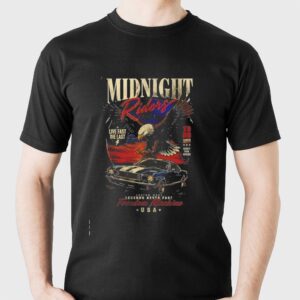 Midnight Riders Legends Never Fade Freedom Machine Usa Tee